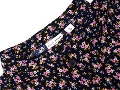 Name It dark sapphire blomstret kjole